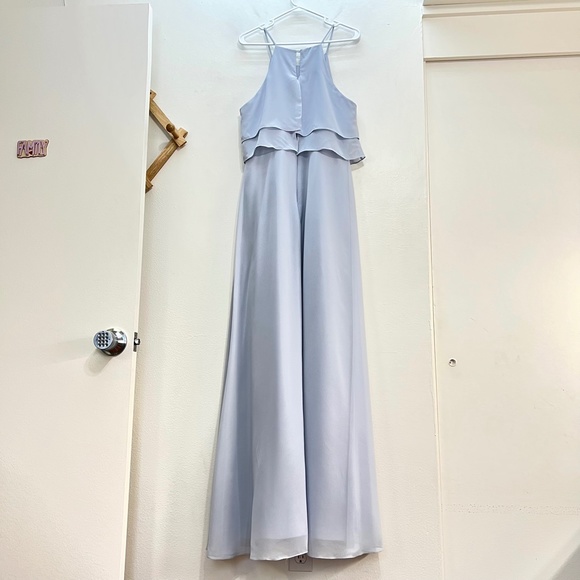 Jenny Yoo Charlie Ruffle Bodice Gown Dresses